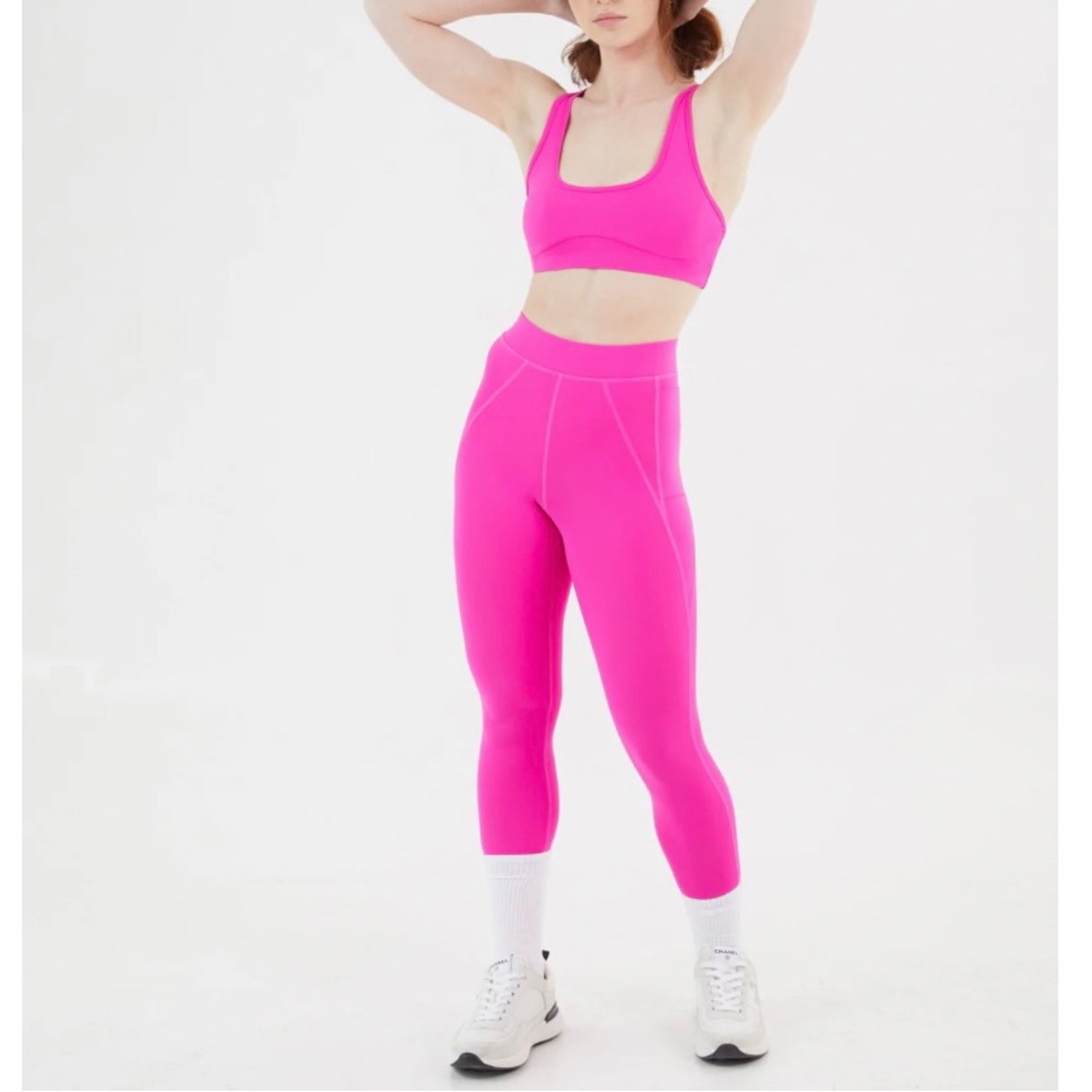 Daughter Lessons Heartbreaker Hot Pink Legging Size XL
